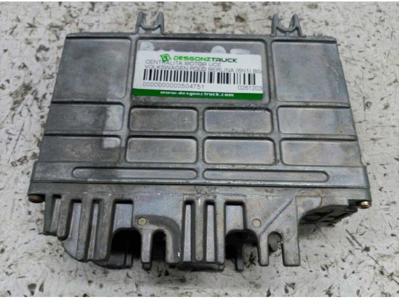 Recambio de centralita motor uce para volkswagen polo berlina (6n1) básico referencia OEM IAM 0261203914 030906027K 26SA4123