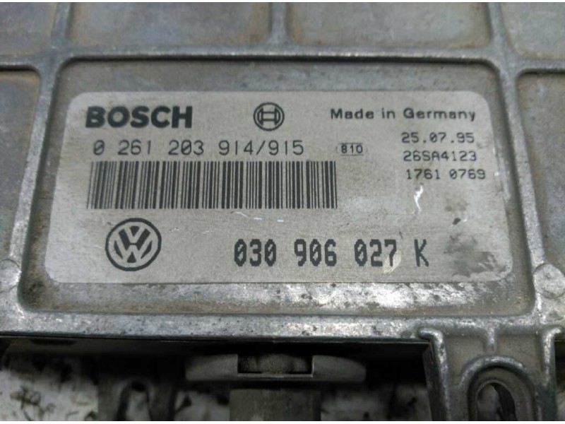Recambio de centralita motor uce para volkswagen polo berlina (6n1) básico referencia OEM IAM 0261203914 030906027K 26SA4123