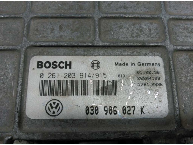 Recambio de centralita motor uce para volkswagen polo berlina (6n1) air referencia OEM IAM 0261203914 030906027K 26SA4123