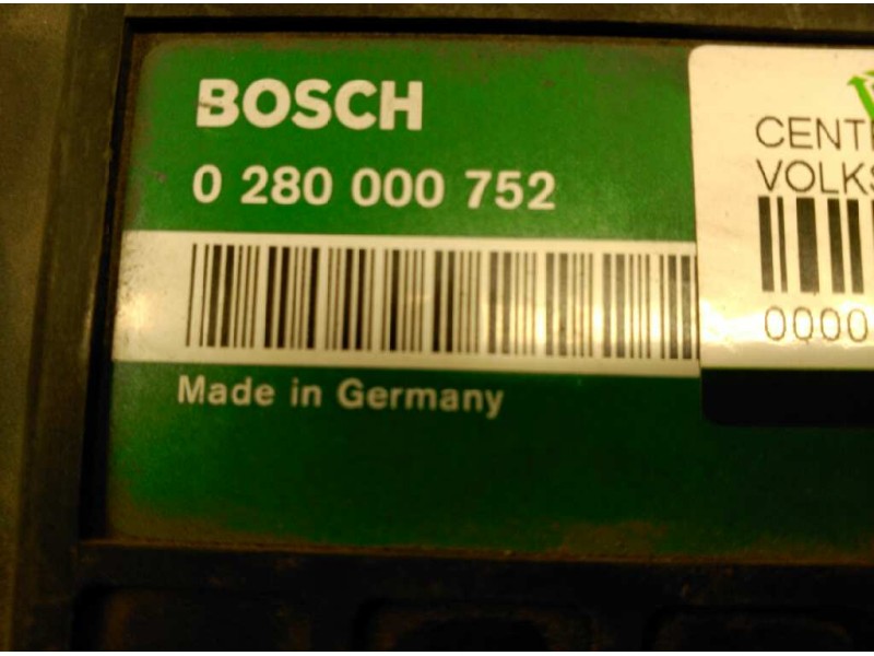 Recambio de centralita motor uce para volkswagen passat (321/323/331) gls referencia OEM IAM 0280000752 1756000364 