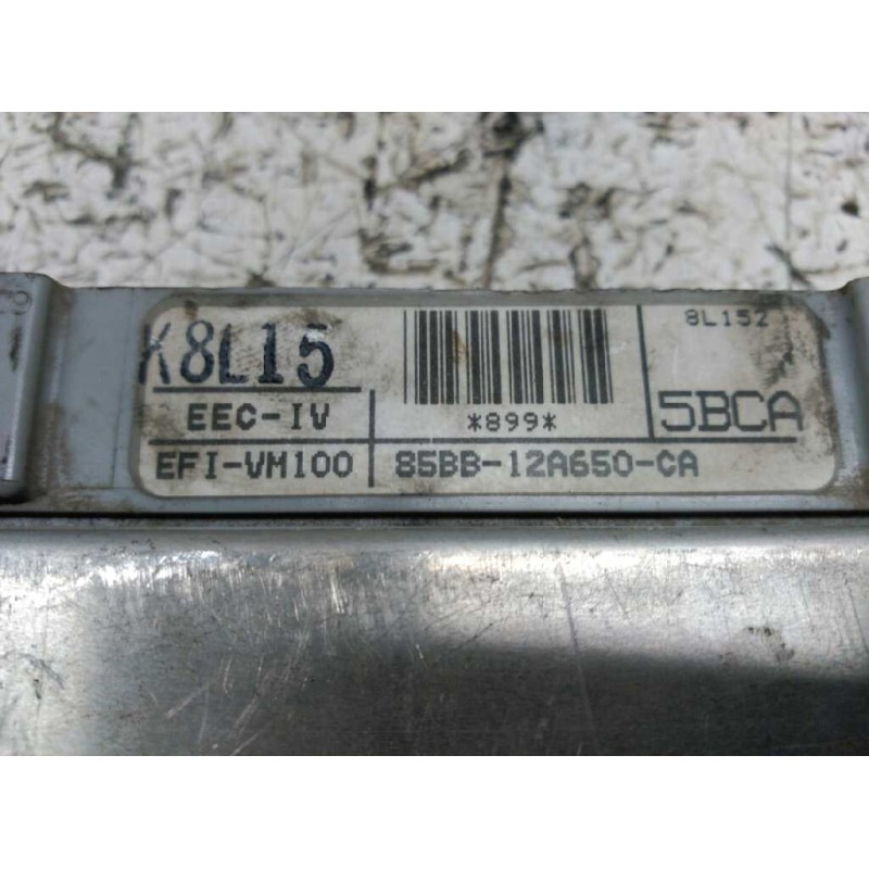 Recambio de centralita motor uce para ford escort cabrio xr3i referencia OEM IAM 85BB12A650CA  