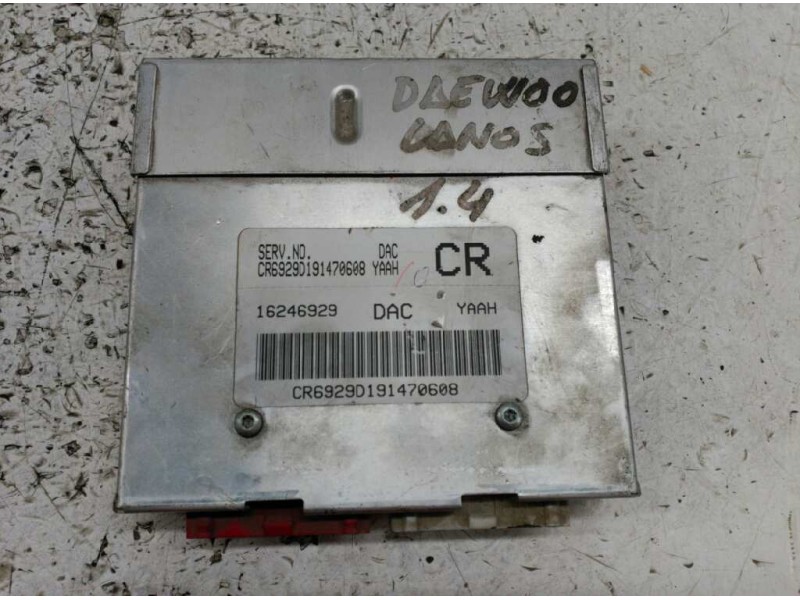 Recambio de centralita motor uce para daewoo lanos 1.4 cat referencia OEM IAM 16246929 CR6929D191470608 