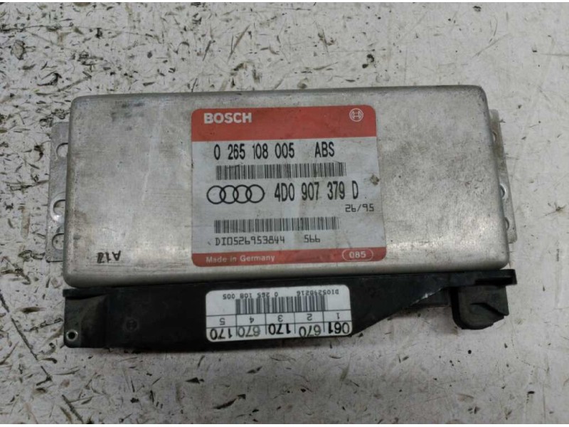 Recambio de centralita abs para audi a4 berlina (b5) 2.6 v6 cat (abc) referencia OEM IAM 0265108005  