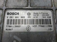 Recambio de centralita motor uce para renault megane i classic (la0) 1.9 dti diesel cat referencia OEM IAM 0281001969 7700113863 2
