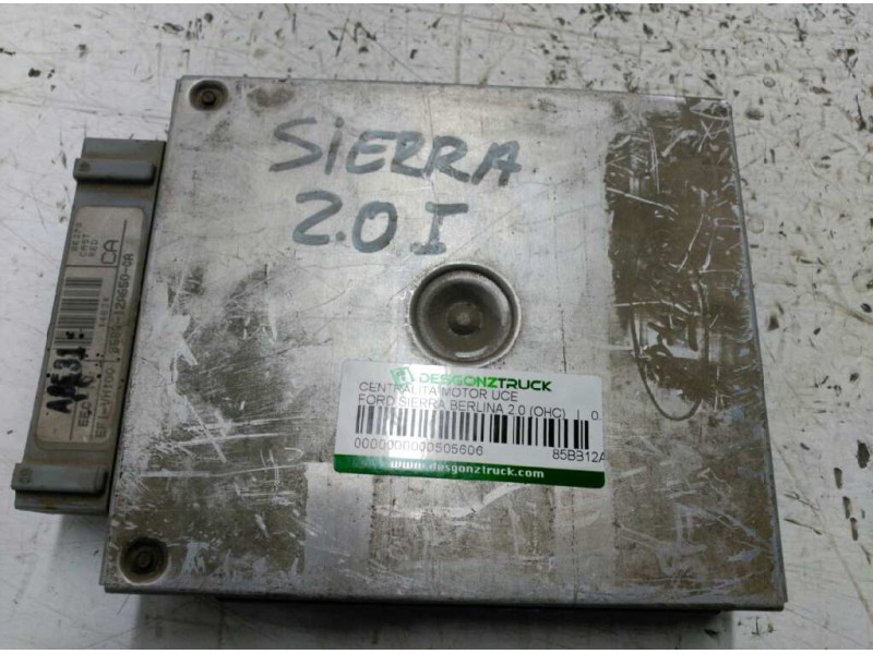 Recambio de centralita motor uce para ford sierra berlina 2.0 (ohc) referencia OEM IAM 85BB12A650CA  