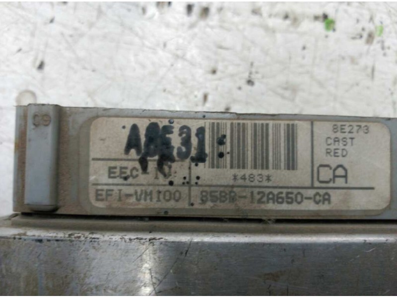 Recambio de centralita motor uce para ford sierra berlina 2.0 (ohc) referencia OEM IAM 85BB12A650CA  