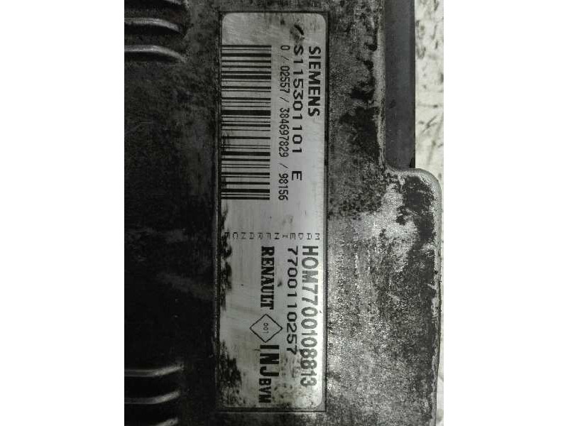 Recambio de centralita motor uce para renault kangoo (f/kc0) 1.4 referencia OEM IAM S115301101E 7700108813 