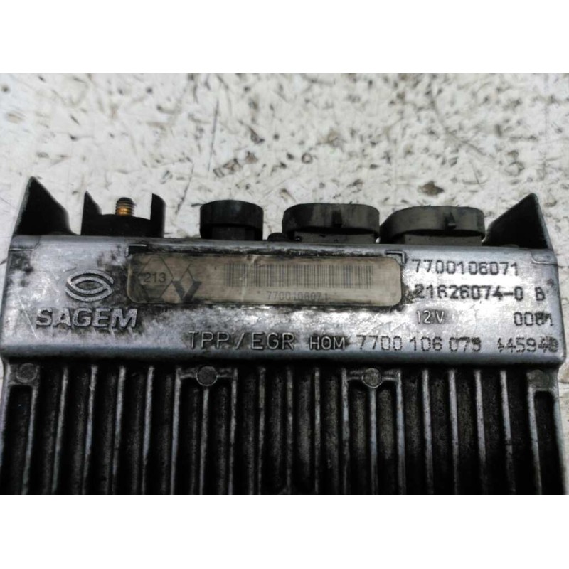 Recambio de centralita motor uce para renault espace /grand espace (je0) 2.2 turbodiesel referencia OEM IAM 7700106071  