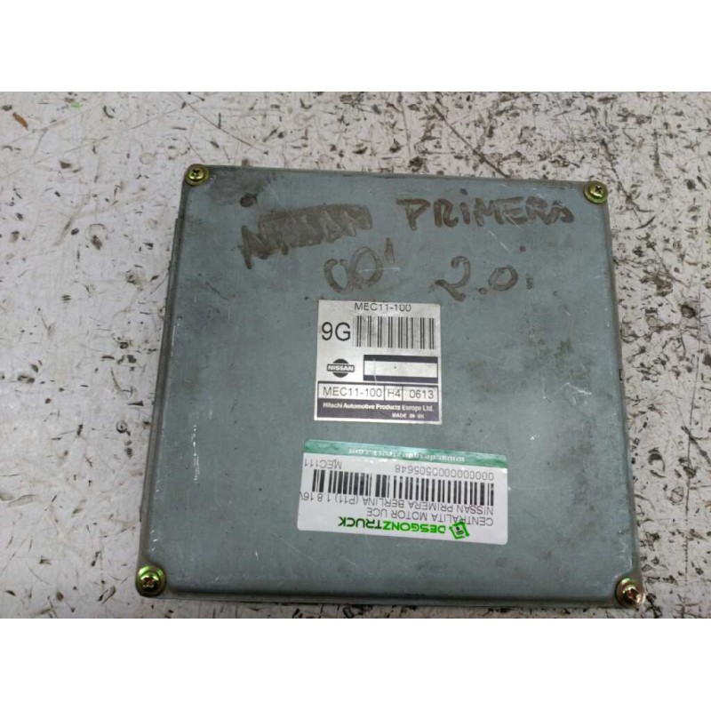 Recambio de centralita motor uce para nissan primera berlina (p11) 1.8 16v cat referencia OEM IAM MEC11100H40613  