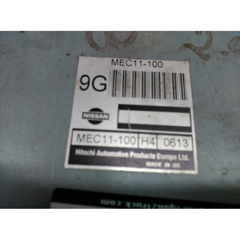 Recambio de centralita motor uce para nissan primera berlina (p11) 1.8 16v cat referencia OEM IAM MEC11100H40613  