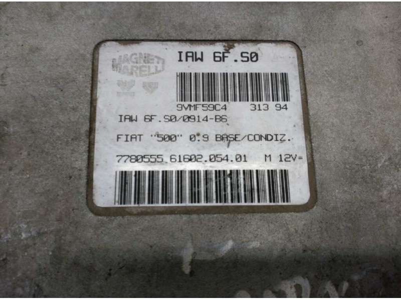 Recambio de centralita motor uce para fiat cinquecento (170) siena referencia OEM IAM 9WMF59C4 7780555661602 IAW6FSO0914B6
