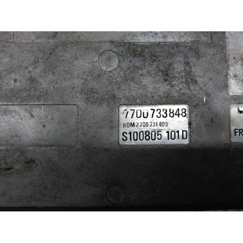 Recambio de centralita motor uce para renault 21 berlina (b/l48) rx referencia OEM IAM 7700733848 S100805101D HOM7700731803