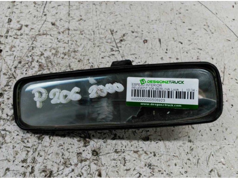 Recambio de espejo interior para peugeot 206 berlina look referencia OEM IAM   