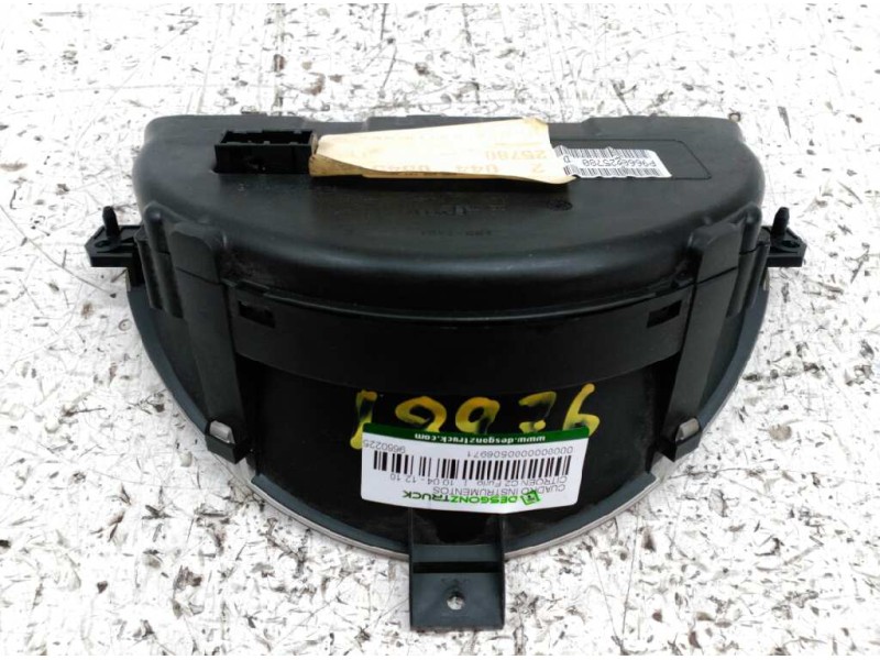 Recambio de cuadro instrumentos para citroen c2 furio referencia OEM IAM 9660225780  