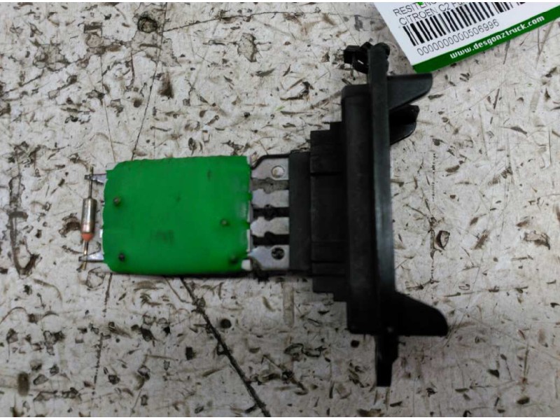 Recambio de resistencia calefaccion para citroen c2 furio referencia OEM IAM   