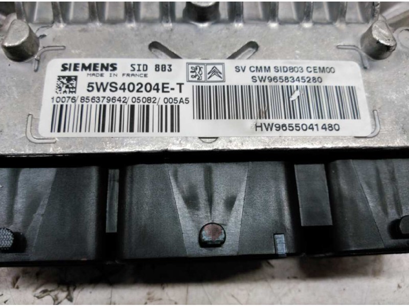 Recambio de centralita motor uce para peugeot 407 st sport referencia OEM IAM 9658345280 9655041480 