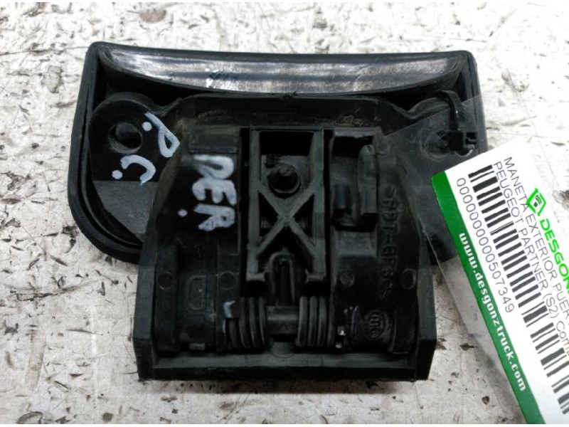 Recambio de maneta exterior puerta trasera carga para peugeot partner (s2) combi pro referencia OEM IAM   