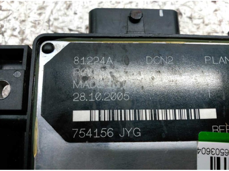 Recambio de centralita motor uce para peugeot partner (s2) combi pro referencia OEM IAM 9650360480 9650359580 
