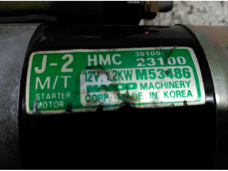 Recambio de motor arranque para hyundai coupe (rd) 2.0 fx referencia OEM IAM M53486 23100 