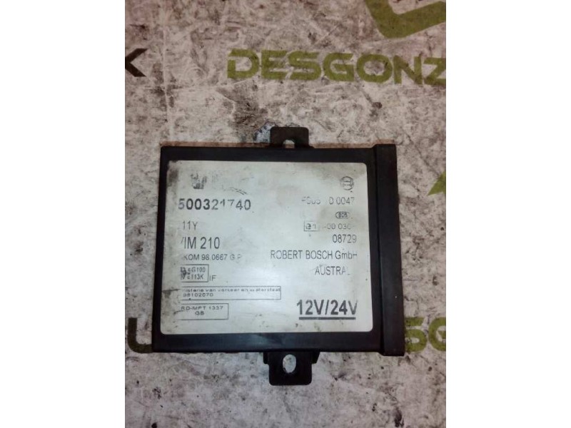 Recambio de modulo electronico para iveco trucks daily 50c13 referencia OEM IAM 500321740  