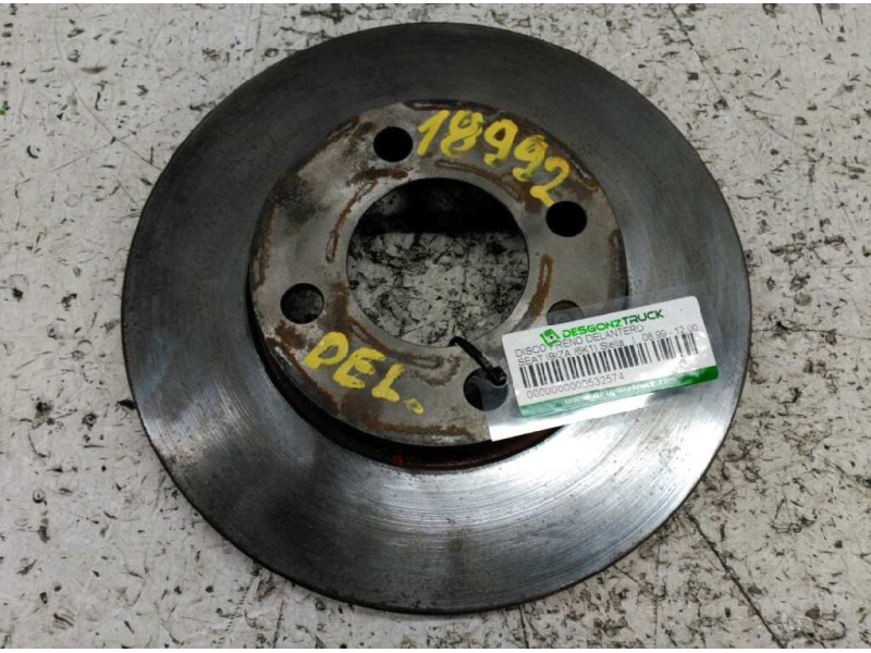 Recambio de disco freno delantero para seat ibiza (6k1) stella referencia OEM IAM   
