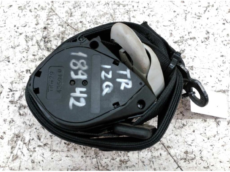 Recambio de cinturon seguridad trasero izquierdo para volkswagen polo berlina (6n2) trendline referencia OEM IAM 43594  