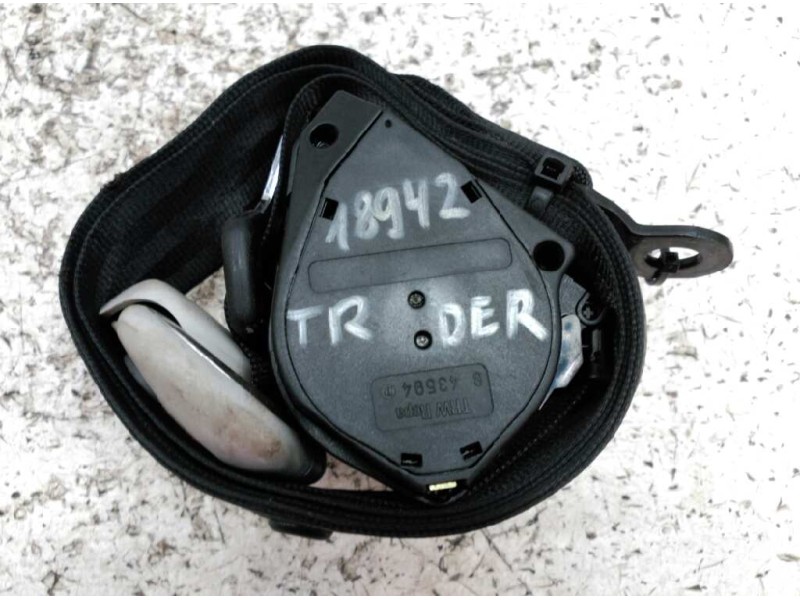 Recambio de cinturon seguridad trasero derecho para volkswagen polo berlina (6n2) trendline referencia OEM IAM   