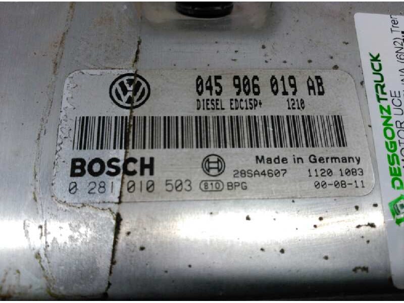 Recambio de centralita motor uce para volkswagen polo berlina (6n2) trendline referencia OEM IAM 045906019AB 0281010503 