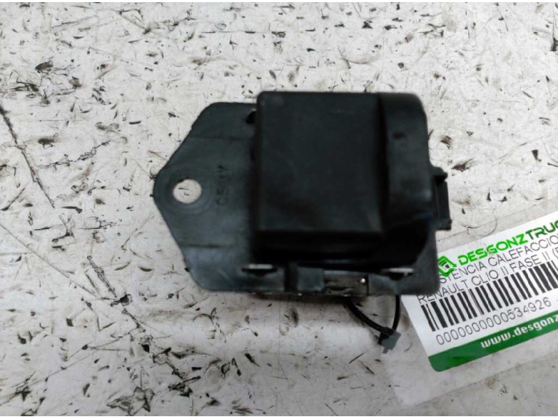 Recambio de resistencia calefaccion para renault clio ii fase ii (b/cb0) authentique referencia OEM IAM   
