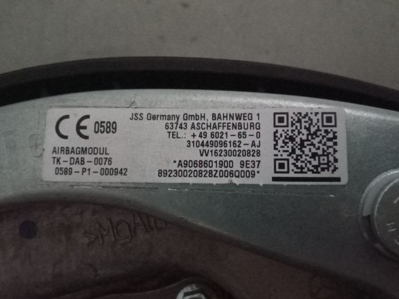 Recambio de airbag delantero izquierdo para riocar march 07 referencia OEM IAM A9068601202  