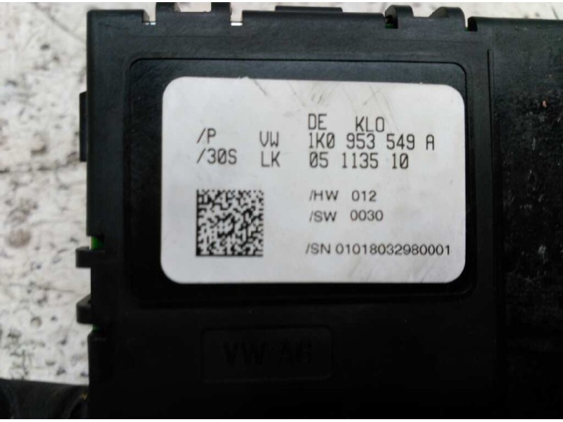 Recambio de modulo electronico para volkswagen golf plus (5m1) sportline referencia OEM IAM 1K0953549A  