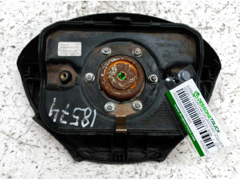 Recambio de airbag delantero izquierdo para renault kangoo (f/kc0) alize referencia OEM IAM 8200350772  