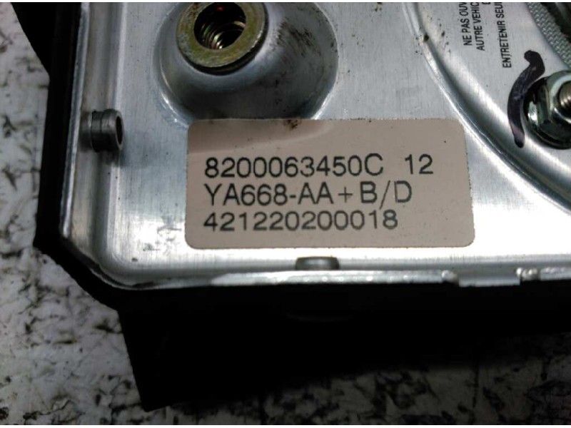 Recambio de airbag delantero izquierdo para opel movano chasis - volquete, medio 3.5t referencia OEM IAM 8200063450C  