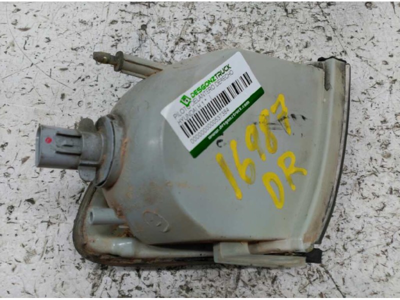 Recambio de piloto delantero derecho para hyundai h 1 referencia OEM IAM  INTERMITENTE BLANCO 