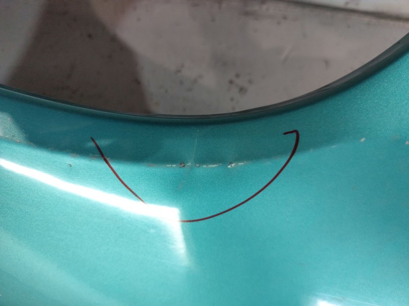 Recambio de aleta delantera derecha para citroën saxo 1.1 x referencia OEM IAM   