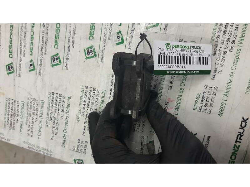 Recambio de pastillas de freno traseras para opel vectra b berlina 1.6 16v referencia OEM IAM   
