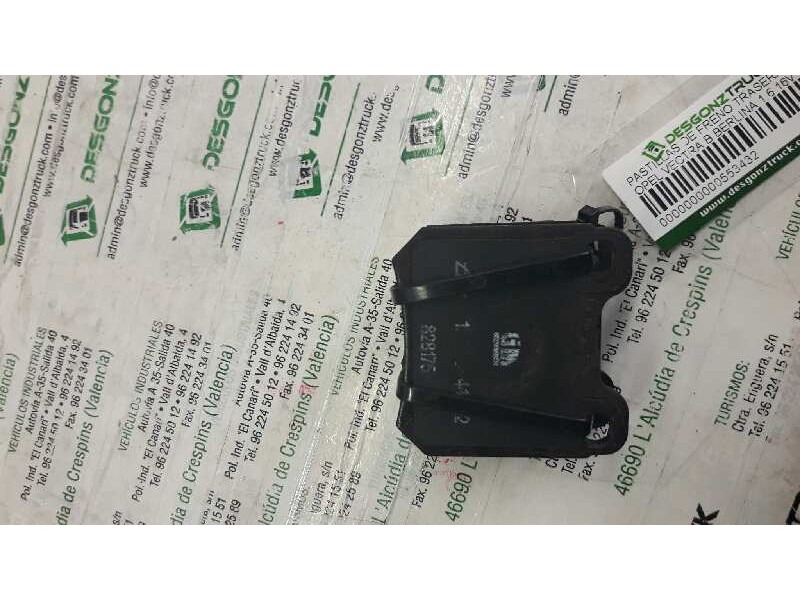 Recambio de pastillas de freno traseras para opel vectra b berlina 1.6 16v referencia OEM IAM   