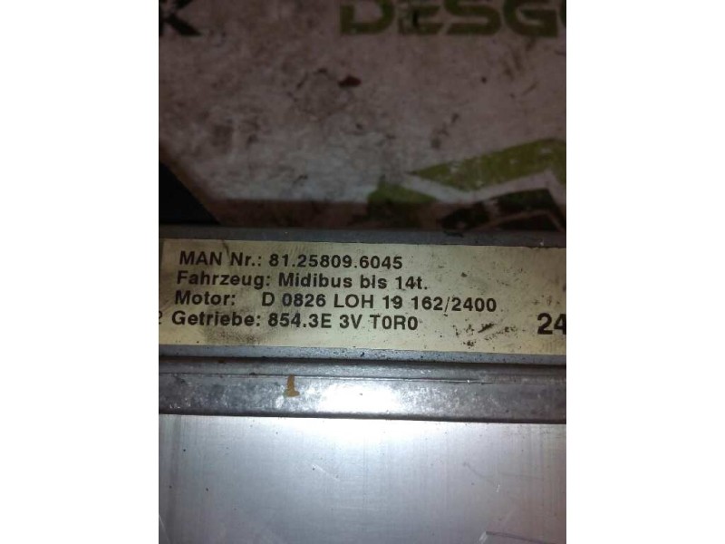 Recambio de modulo electronico para man autobus autobus 14.220 referencia OEM IAM 81258096045 VOITH 