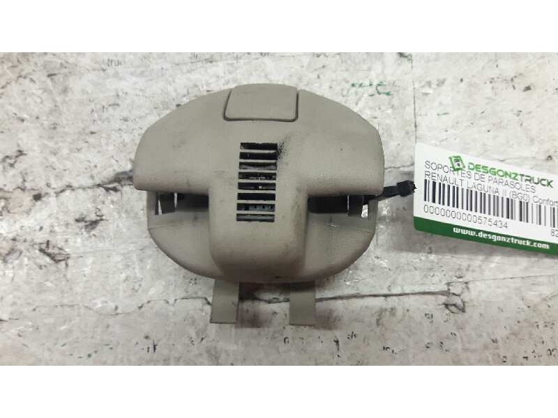 Recambio de soportes de parasoles para renault laguna ii (bg0) confort dynamique referencia OEM IAM 8200000112  
