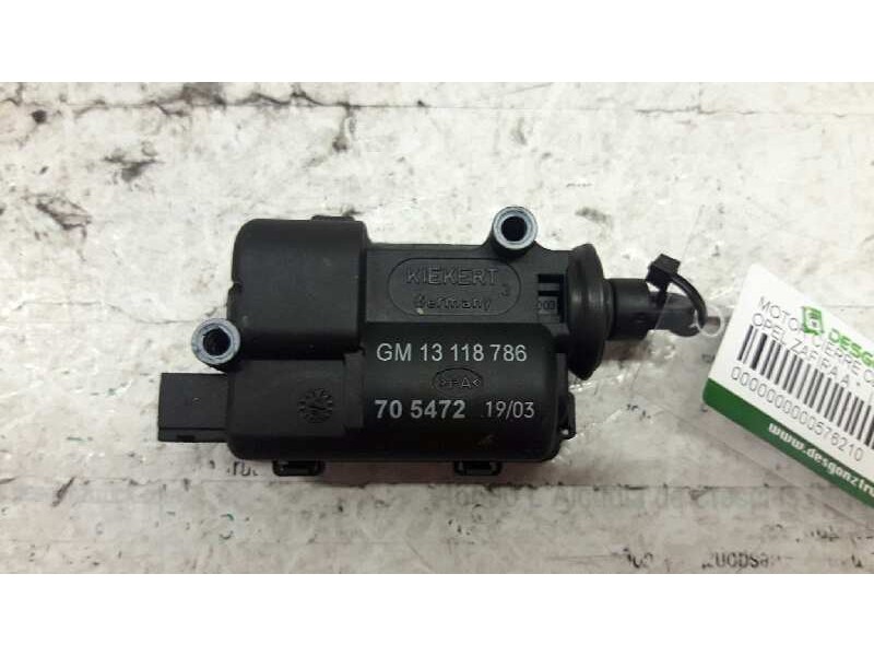 Recambio de motor cierre centralizado porton para opel zafira a referencia OEM IAM 13118786  
