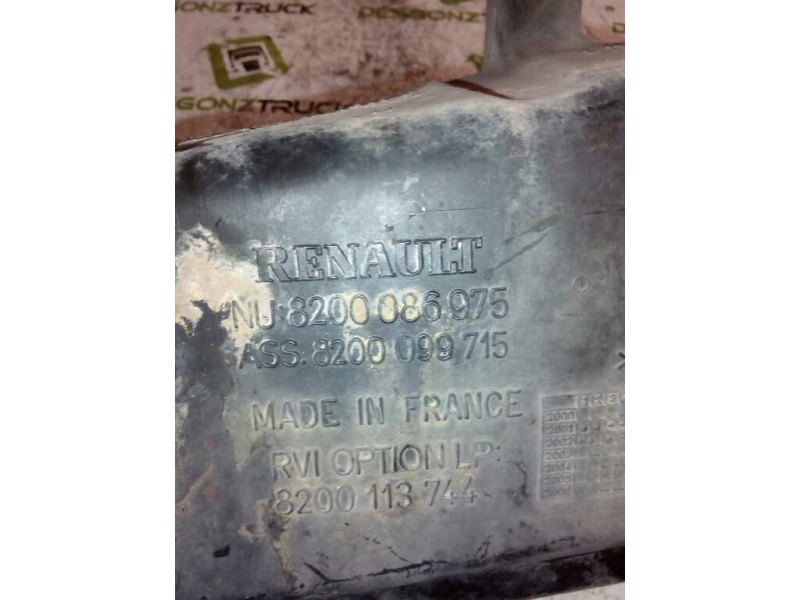 Recambio de deposito limpia para renault mascott ka 150.35/55 base referencia OEM IAM 8200086975 8200099715 