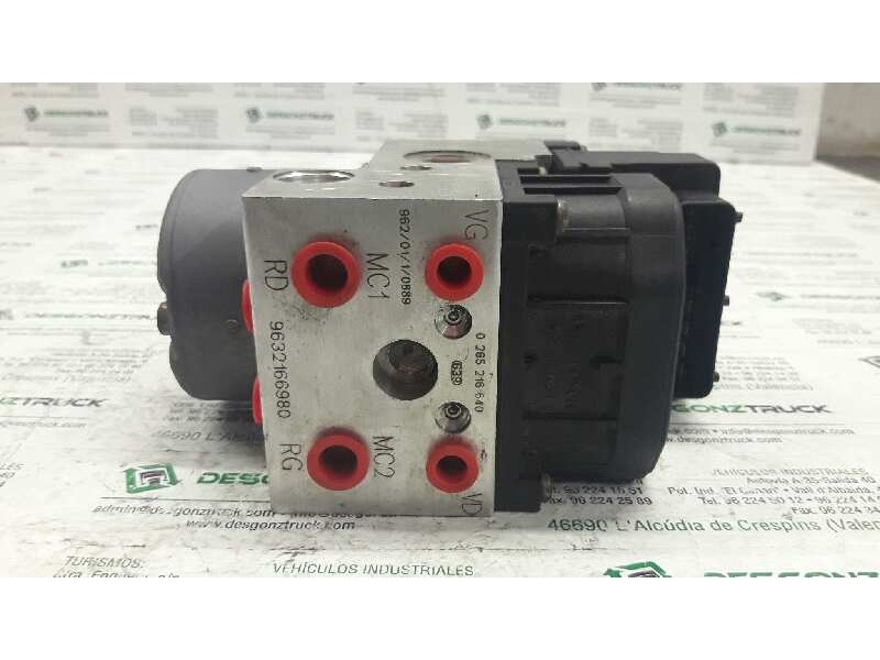 Recambio de abs para peugeot 406 berlina (s1/s2) svdt referencia OEM IAM 9632166980 0265216640 