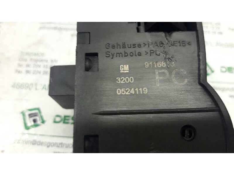 Recambio de mando luces para opel corsa c club referencia OEM IAM 0524119  
