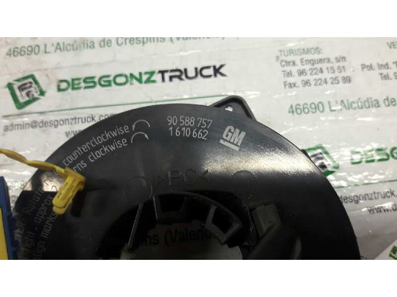 Recambio de anillo airbag para opel corsa c club referencia OEM IAM 90588757  
