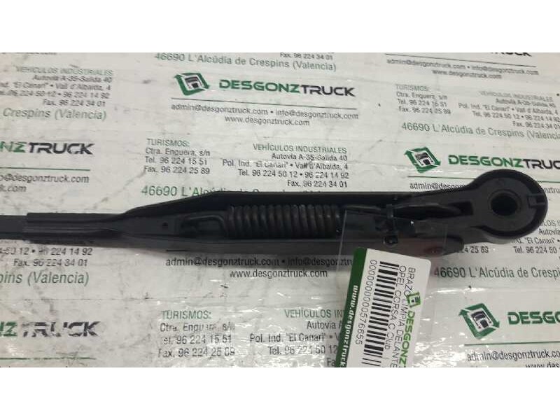 Recambio de brazo limpia delantero derecho para opel corsa c club referencia OEM IAM 09114667  