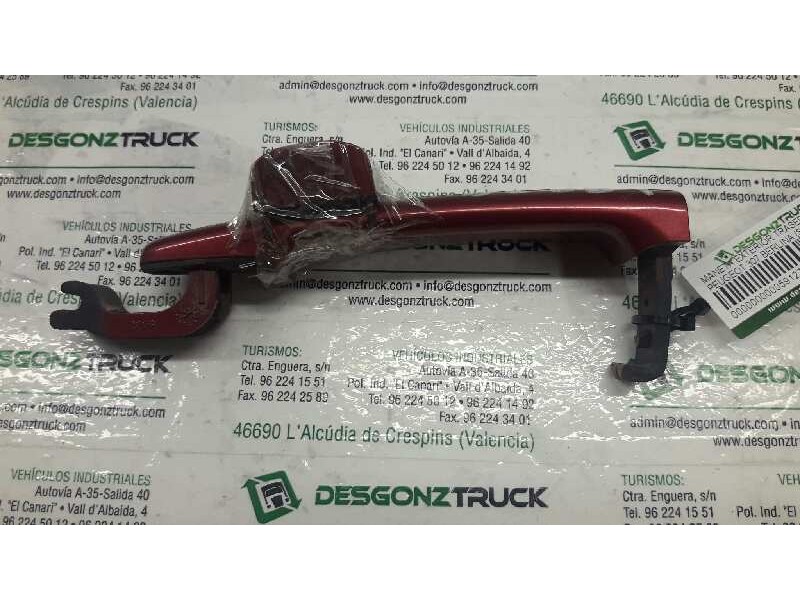 Recambio de maneta exterior trasera derecha para peugeot 307 berlina (s2) xt referencia OEM IAM   