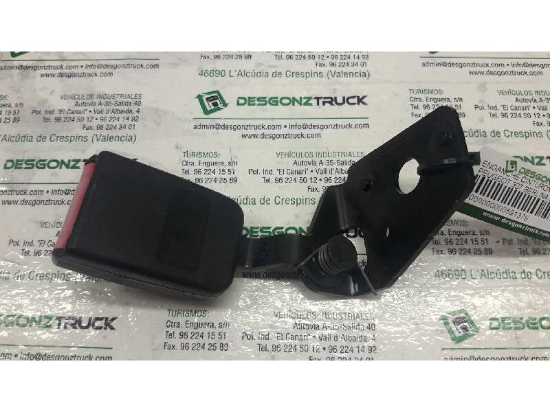 Recambio de enganche cinturon trasero izquierdo para peugeot 307 berlina (s2) xt referencia OEM IAM   