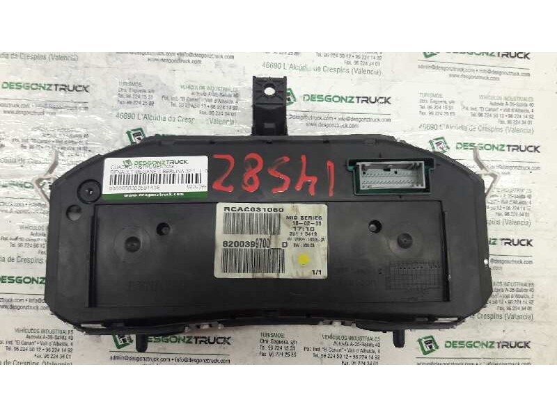 Recambio de cuadro instrumentos para renault megane ii berlina 3p referencia OEM IAM 8200399700  