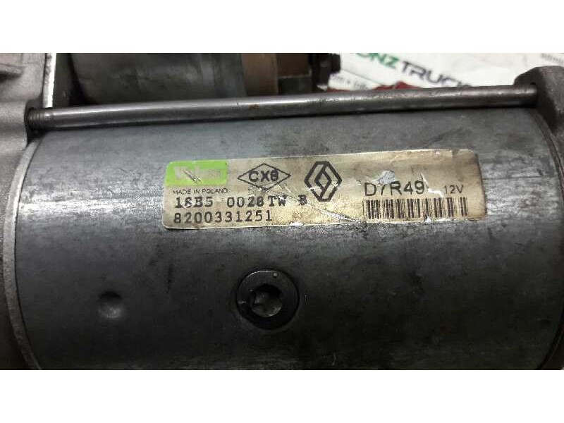 Recambio de motor arranque para renault megane ii berlina 3p referencia OEM IAM 8200331251  