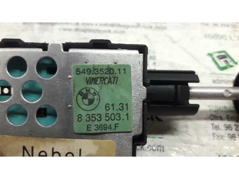 Recambio de boton antiniebla para bmw serie 3 berlina (e36) 318i se referencia OEM IAM 83535031  